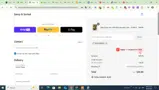 WELCOME10 coupon verification screenshot
