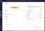 CHECKOUT15 coupon verification screenshot