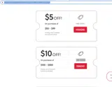 ten0ff coupon verification screenshot