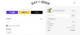 Say it with a Sock coupon verification screenshot