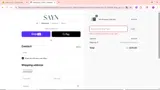 XOADRIANNA coupon verification screenshot