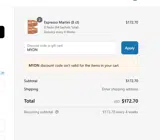 MYDN coupon verification screenshot