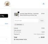 LANOLIN20 coupon verification screenshot