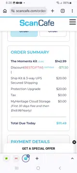 BESTGIFTW coupon verification screenshot