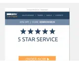 SDBROWSE20 coupon verification screenshot