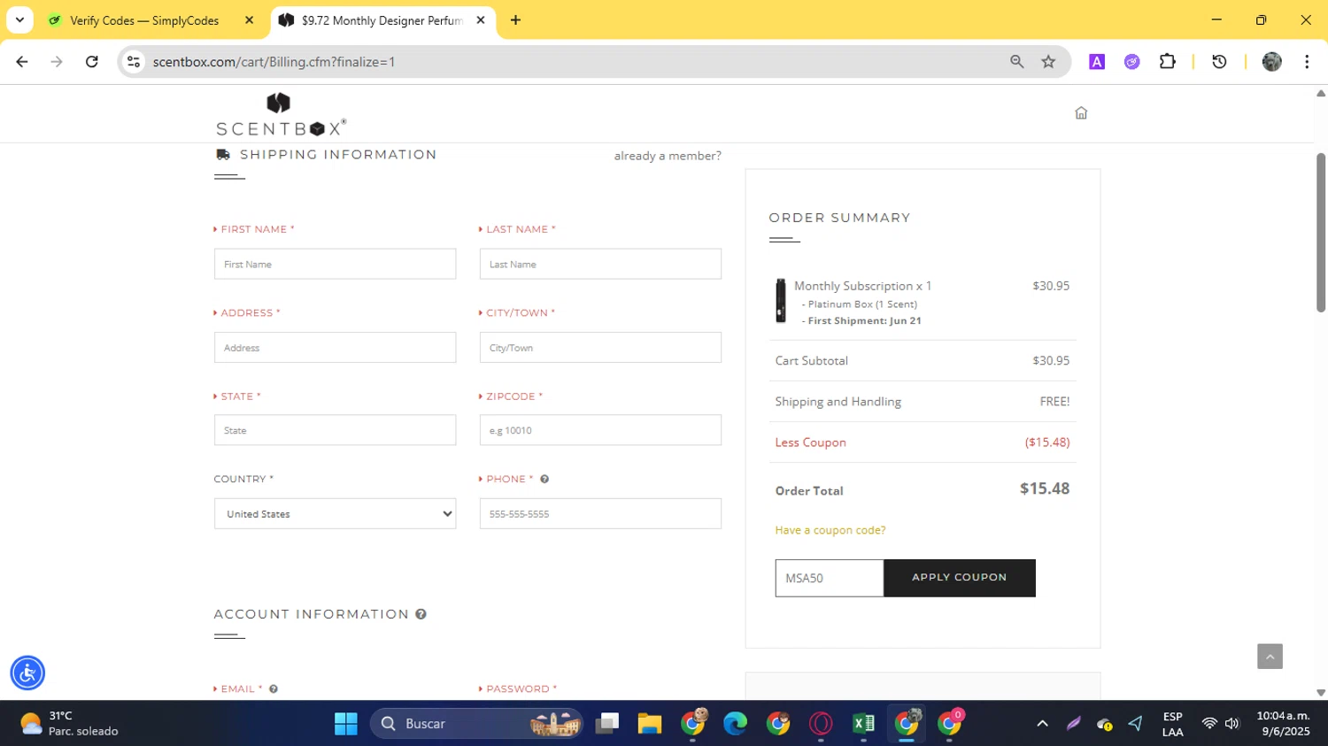 Scentbox Com Scent Box Promo Code Fragrancenet Promo Code 40 Off