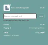 Scentered coupon verification screenshot