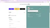 Scentered coupon verification screenshot