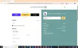 Scentered coupon verification screenshot