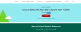 The Scholastic Teacher Store coupon verification screenshot