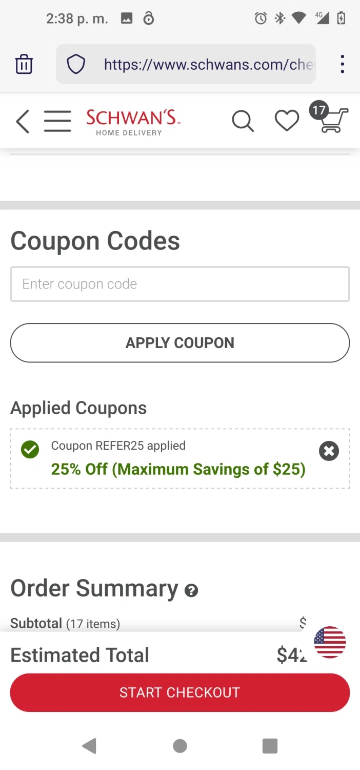 Schwans new customer coupon on sale