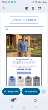 SHIRT30 coupon verification screenshot