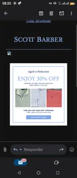 Dad30 coupon verification screenshot