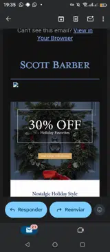 Holiday30 coupon verification screenshot