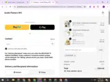 Scotts Flowers NYC coupon verification screenshot