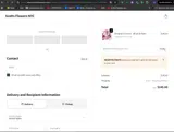 Scotts Flowers NYC coupon verification screenshot
