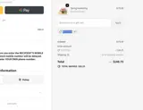 Scotts Flowers NYC coupon verification screenshot