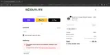 WELCOME10 coupon verification screenshot