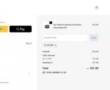 ALLOFF coupon verification screenshot
