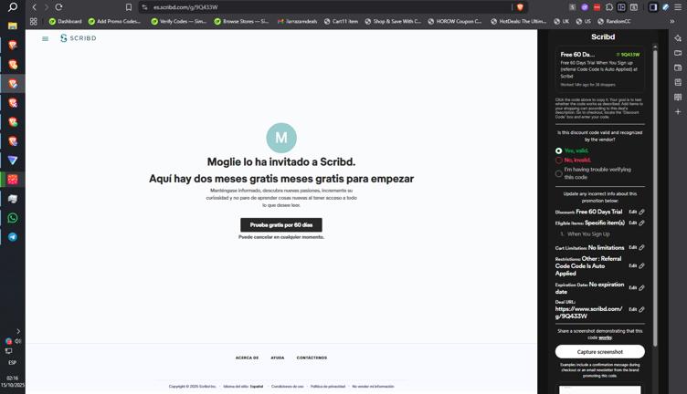 Scribd Promo Codes - $10 Off First Buy Coupons Mar 2026