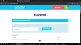 WELCOME15 coupon verification screenshot