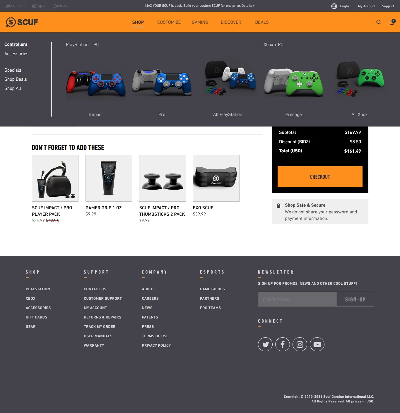 Scuf Gaming Discount Codes 20 Off in Jan 2021 SimplyCodes