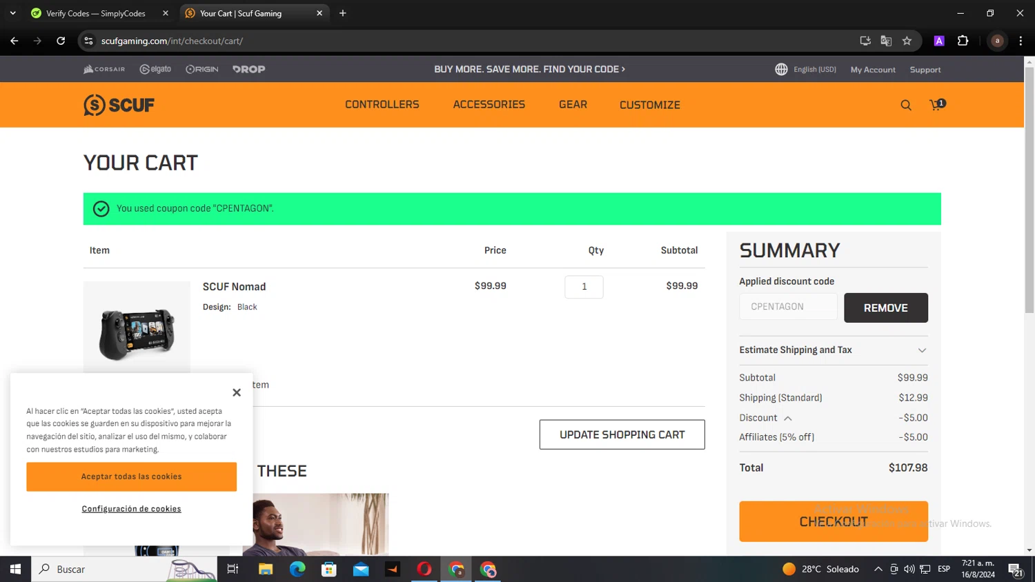 Scuf Gaming Discount Codes 6 Off September 2024