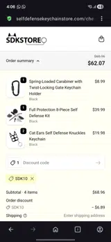 Sdk10 coupon verification screenshot