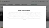 Seabourn Cruise Line coupon verification screenshot