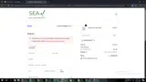 LIZMAEBEAUTY coupon verification screenshot