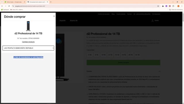 Seagate checkout page showing Seagate promo code box | Screenshot taken by SimplyCodes community member on Aug 10, 2024