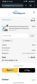 JOSE902 coupon verification screenshot