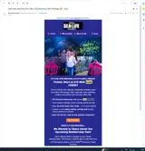15BDAY coupon verification screenshot