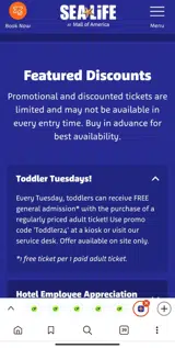 Toddler24 coupon verification screenshot