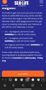 SUMMER15 coupon verification screenshot