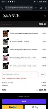 HALLOWS coupon verification screenshot