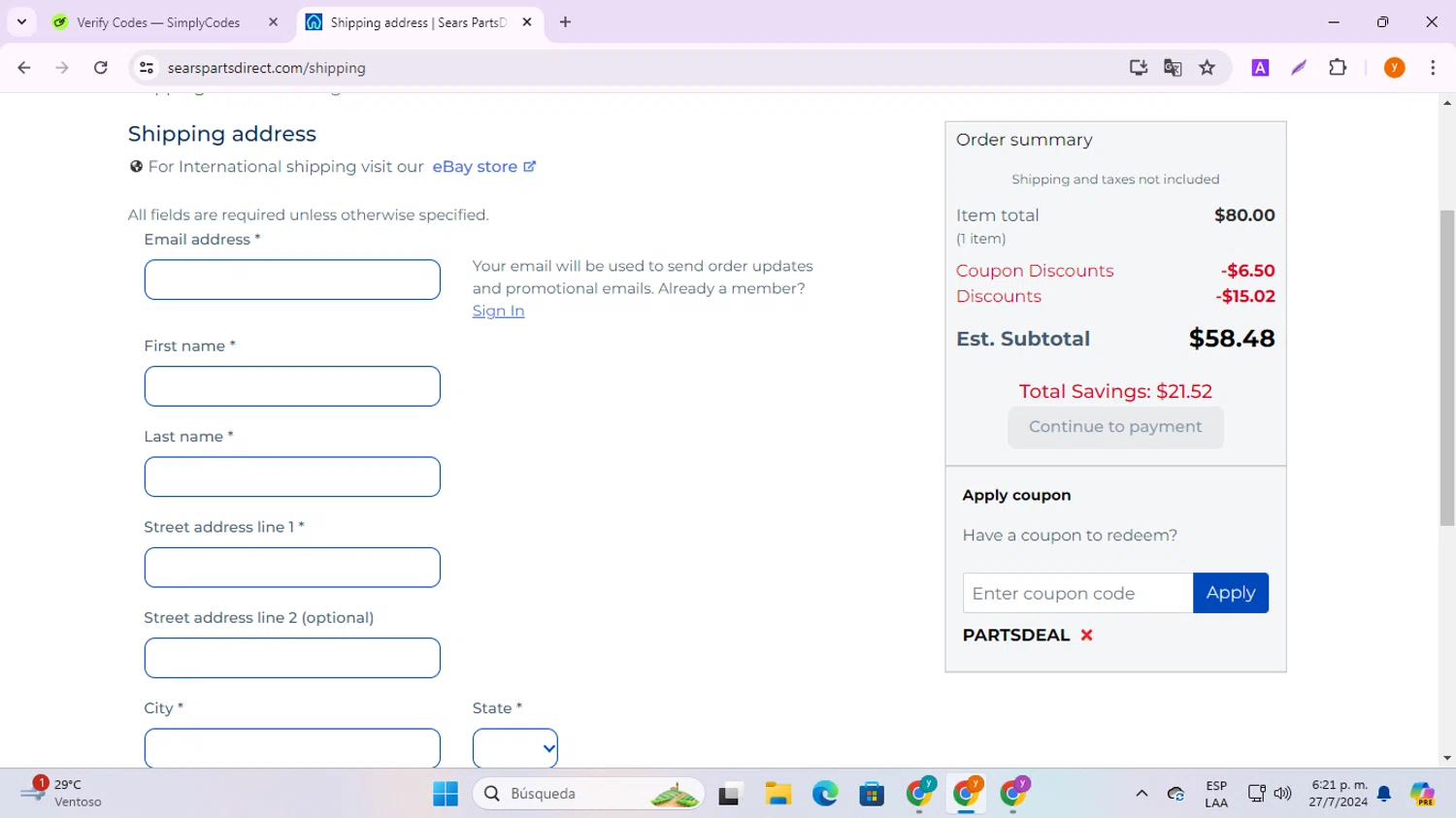 Sears Parts Direct Coupons 10 Off October 2024
