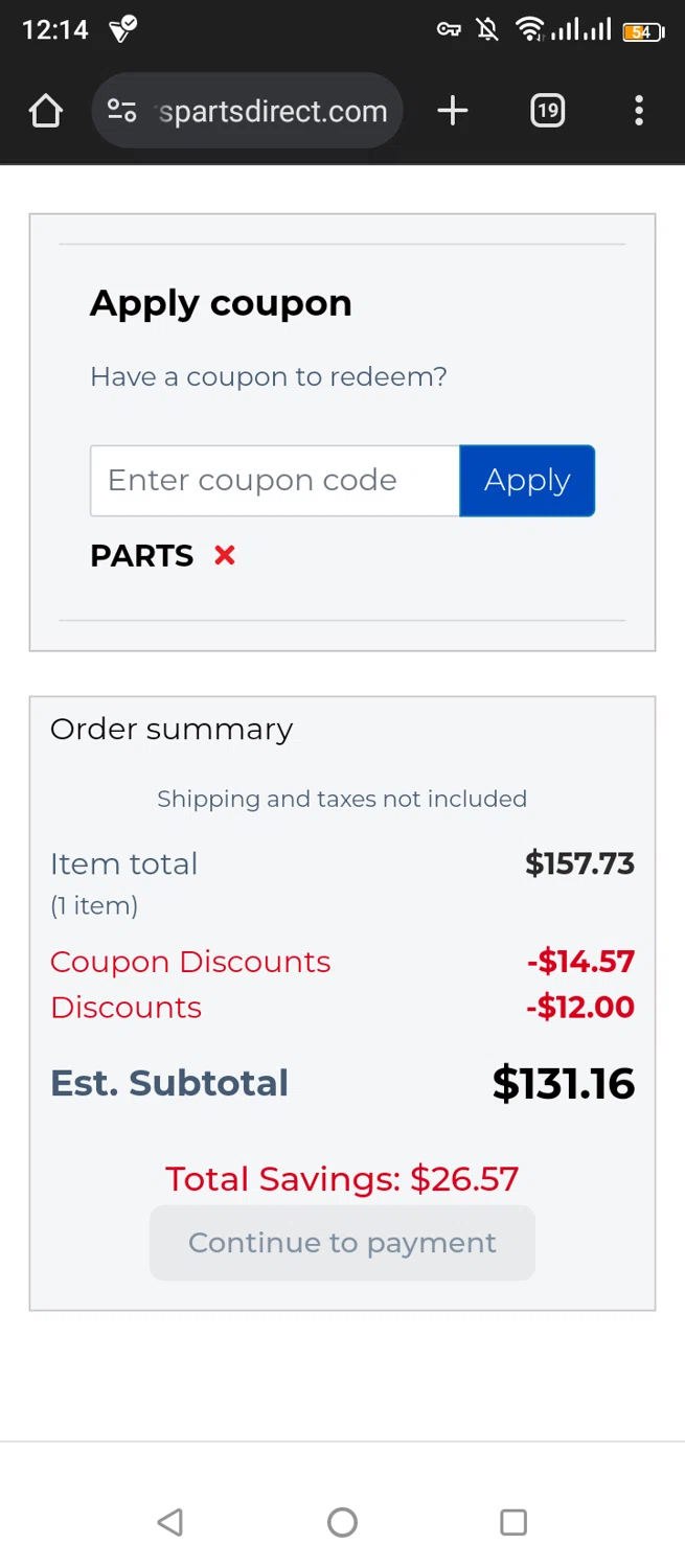 Sears Parts Direct Coupons - 10% Off | October 2024
