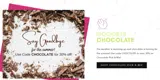 chocolate coupon verification screenshot