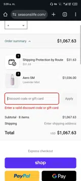 LAZYGUEST coupon verification screenshot