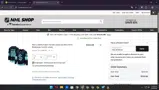 Seattle Kraken Shop coupon verification screenshot