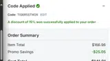 Seattle Mariners coupon verification screenshot