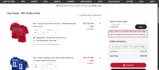 Seattle Seahawks coupon verification screenshot