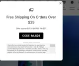MLS29 coupon verification screenshot
