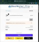 SOCIAL50 coupon verification screenshot