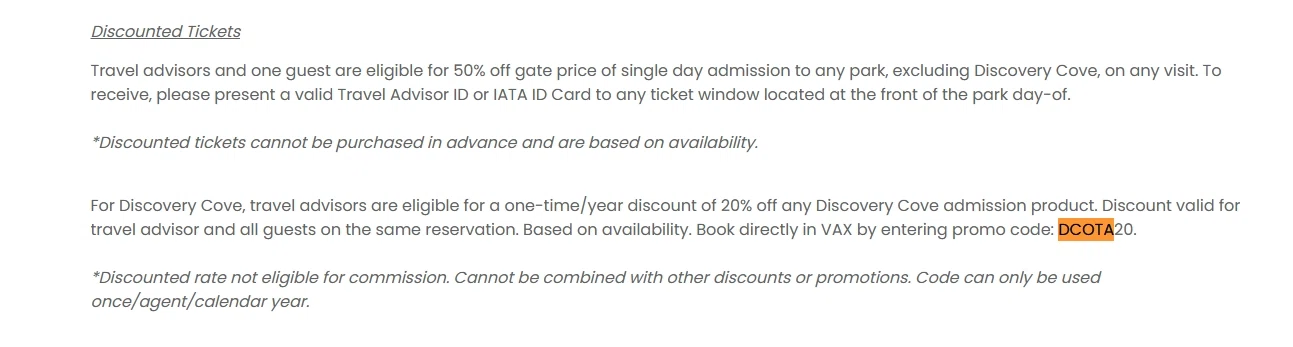 SeaWorld Entertainment checkout page showing SeaWorld Entertainment promo code box | Screenshot taken by SimplyCodes community member on Mar 8, 2023