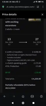 BFVIP coupon verification screenshot