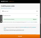 shewa30 coupon verification screenshot