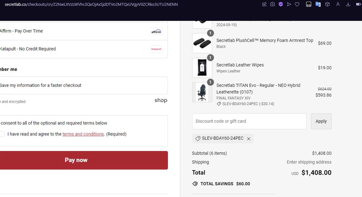 Secretlab Discount Codes 60 Off October 2024