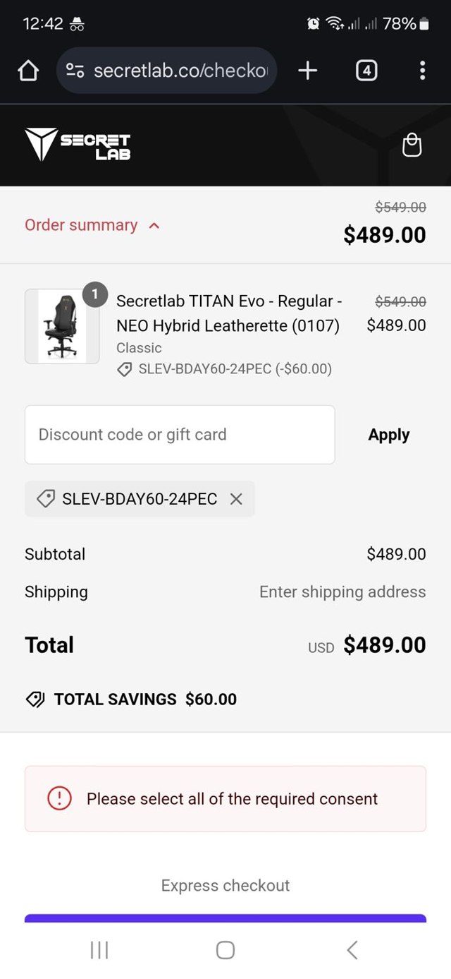 Secretlab Discount Codes (4 Verified) - $60 Off Jan 2025